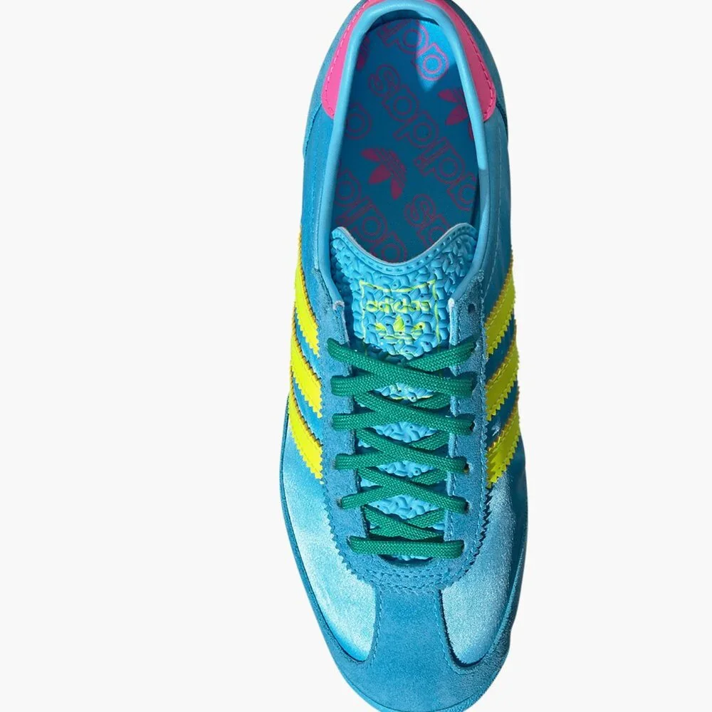NEW ADIDAS SL 72 Sneaker Color: Sky Rush/Yellow/Pink